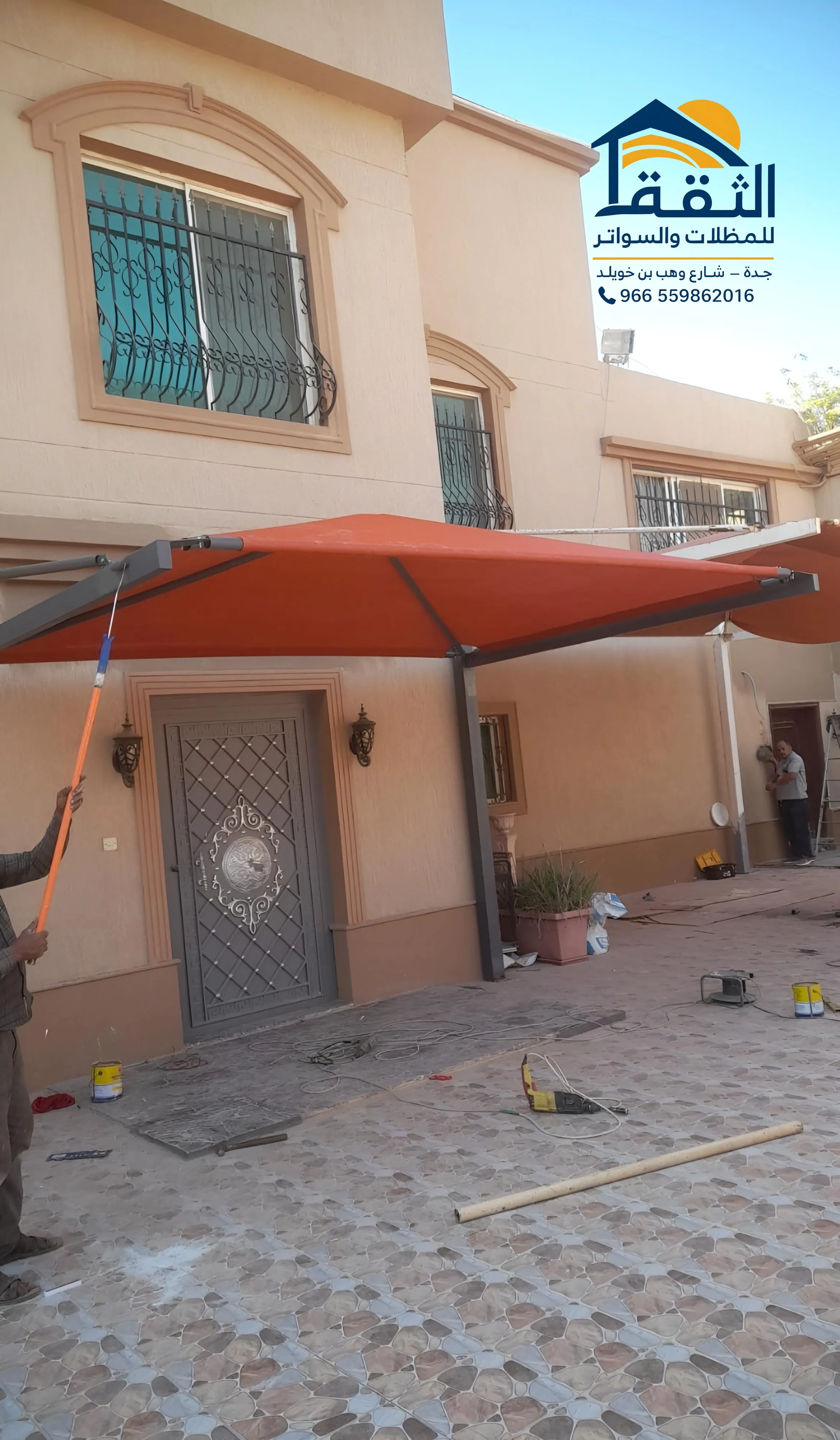 مظلات جدة تنفيذ وتركيب في جدة