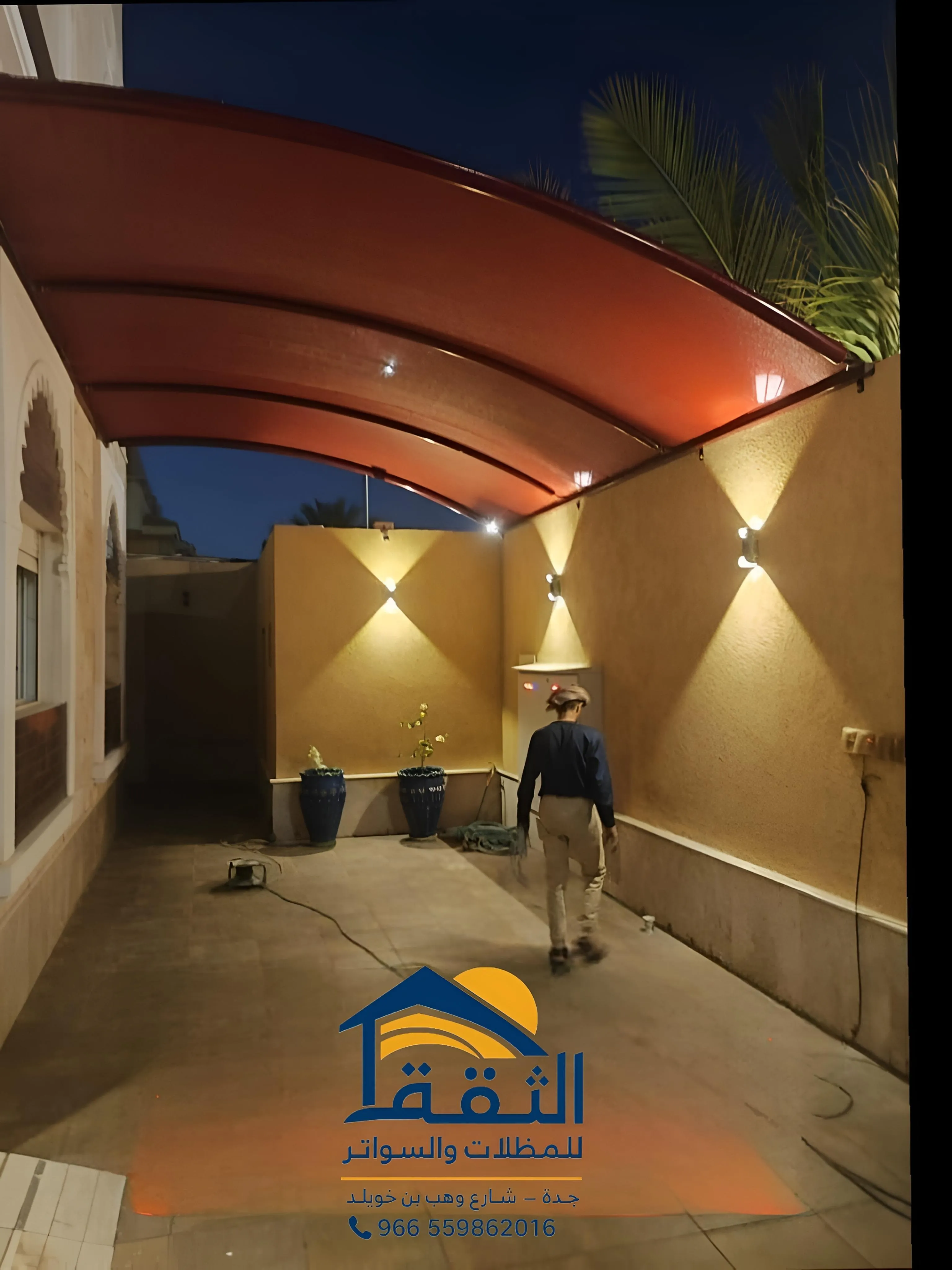مظلات جدة تنفيذ وتركيب في جدة