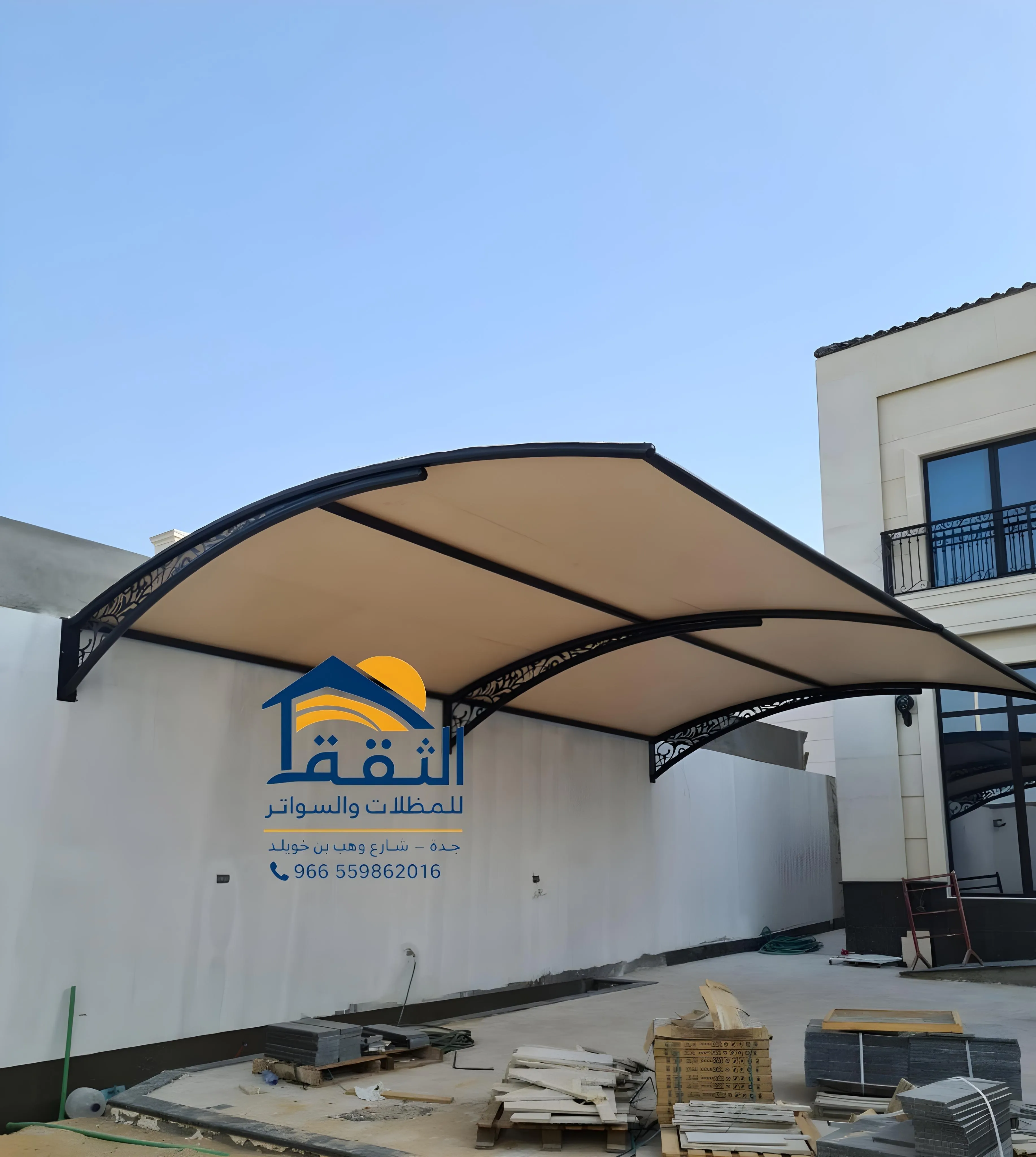 مظلات سيارات جدة تنفيذ وتركيب في جدة