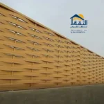 تركيب سواتر منازل في جدة بتصميم خشبي حديث